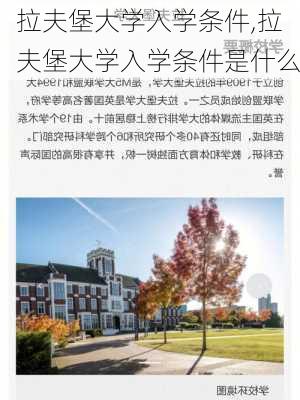 拉夫堡大学入学条件,拉夫堡大学入学条件是什么