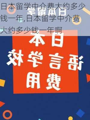 日本留学中介费大约多少钱一年,日本留学中介费大约多少钱一年啊