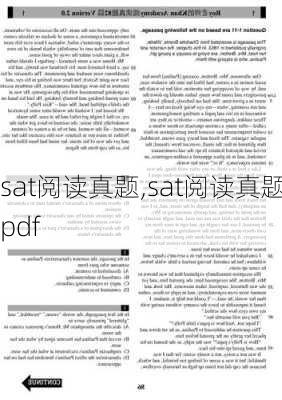 sat阅读真题,sat阅读真题 pdf