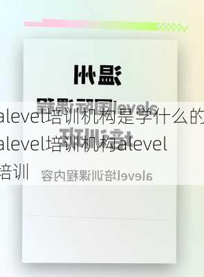 alevel培训机构是学什么的,alevel培训机构alevel培训