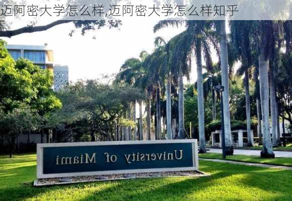 迈阿密大学怎么样,迈阿密大学怎么样知乎