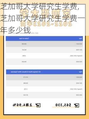 芝加哥大学研究生学费,芝加哥大学研究生学费一年多少钱