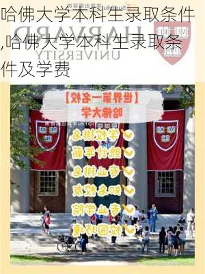 哈佛大学本科生录取条件,哈佛大学本科生录取条件及学费