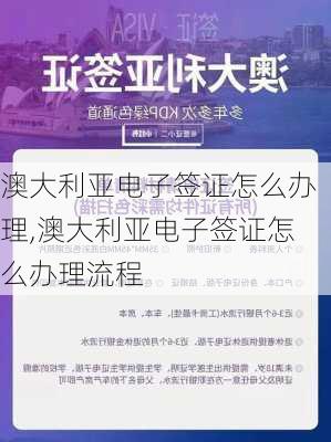 澳大利亚电子签证怎么办理,澳大利亚电子签证怎么办理流程