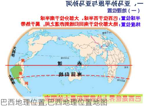 巴西地理位置,巴西地理位置地图