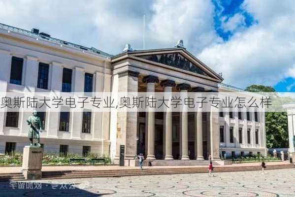 奥斯陆大学电子专业,奥斯陆大学电子专业怎么样