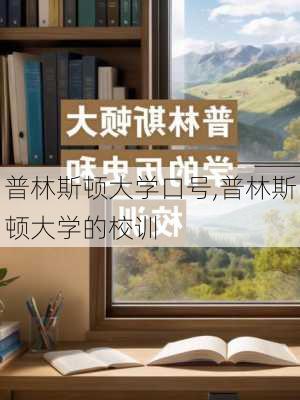 普林斯顿大学口号,普林斯顿大学的校训