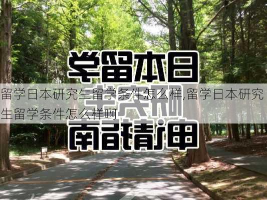 留学日本研究生留学条件怎么样,留学日本研究生留学条件怎么样啊