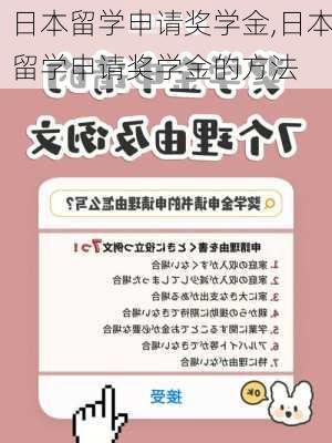 日本留学申请奖学金,日本留学申请奖学金的方法