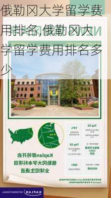 俄勒冈大学留学费用排名,俄勒冈大学留学费用排名多少