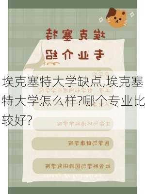 埃克塞特大学缺点,埃克塞特大学怎么样?哪个专业比较好?