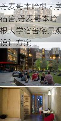 丹麦哥本哈根大学宿舍,丹麦哥本哈根大学宿舍楼景观设计方案