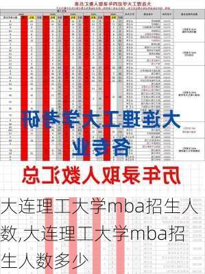 大连理工大学mba招生人数,大连理工大学mba招生人数多少