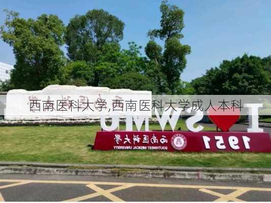 西南医科大学,西南医科大学成人本科