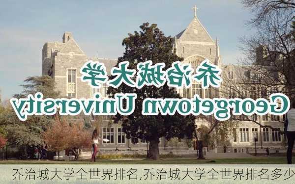 乔治城大学全世界排名,乔治城大学全世界排名多少