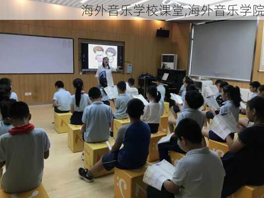 海外音乐学校课堂,海外音乐学院