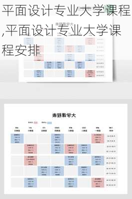 平面设计专业大学课程,平面设计专业大学课程安排