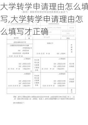 大学转学申请理由怎么填写,大学转学申请理由怎么填写才正确