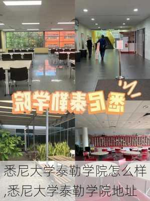 悉尼大学泰勒学院怎么样,悉尼大学泰勒学院地址