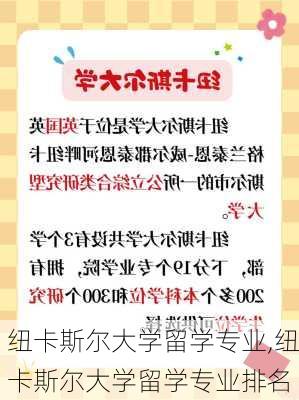 纽卡斯尔大学留学专业,纽卡斯尔大学留学专业排名