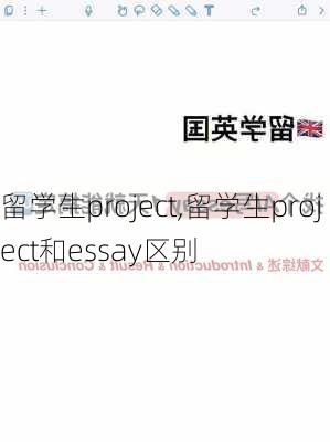 留学生project,留学生project和essay区别