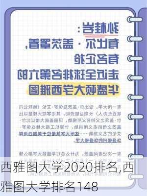 西雅图大学2020排名,西雅图大学排名148