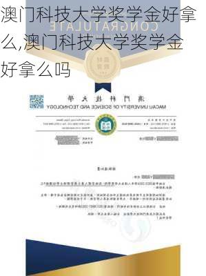 澳门科技大学奖学金好拿么,澳门科技大学奖学金好拿么吗