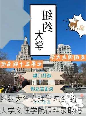 纽约大学文理学院,纽约大学文理学院很难录取吗