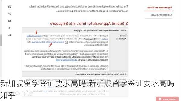 新加坡留学签证要求高吗,新加坡留学签证要求高吗知乎