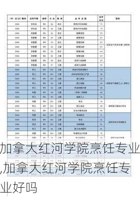 加拿大红河学院烹饪专业,加拿大红河学院烹饪专业好吗