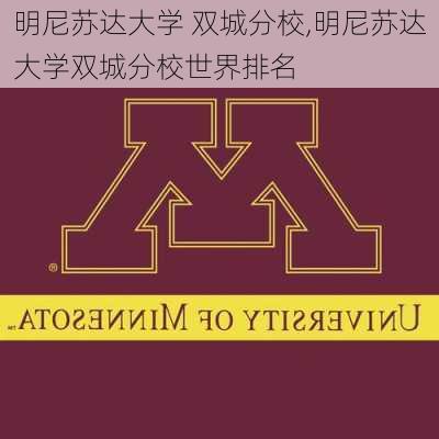 明尼苏达大学 双城分校,明尼苏达大学双城分校世界排名