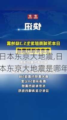 日本东京大地震,日本东京大地震是哪年