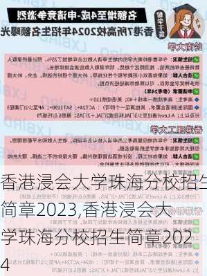 香港浸会大学珠海分校招生简章2023,香港浸会大学珠海分校招生简章2024