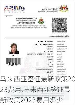 马来西亚签证最新政策2023费用,马来西亚签证最新政策2023费用多少