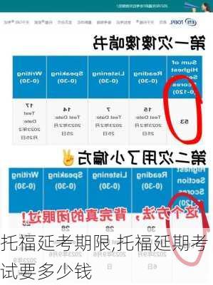 托福延考期限,托福延期考试要多少钱