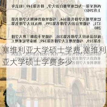 塞维利亚大学硕士学费,塞维利亚大学硕士学费多少