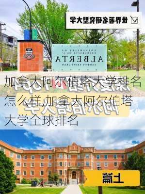 加拿大阿尔伯塔大学排名怎么样,加拿大阿尔伯塔大学全球排名