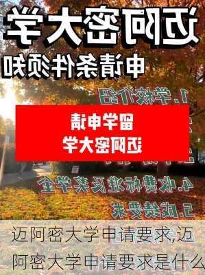 迈阿密大学申请要求,迈阿密大学申请要求是什么