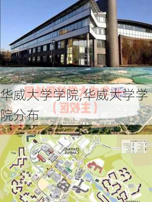 华威大学学院,华威大学学院分布