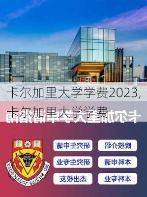 卡尔加里大学学费2023,卡尔加里大学学费