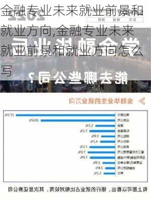 金融专业未来就业前景和就业方向,金融专业未来就业前景和就业方向怎么写