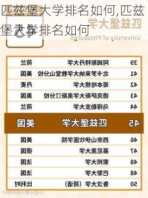 匹兹堡大学排名如何,匹兹堡大学排名如何