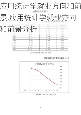 应用统计学就业方向和前景,应用统计学就业方向和前景分析