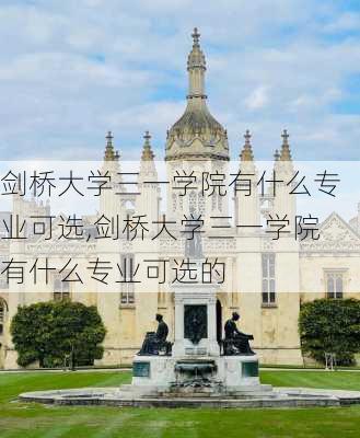 剑桥大学三一学院有什么专业可选,剑桥大学三一学院有什么专业可选的