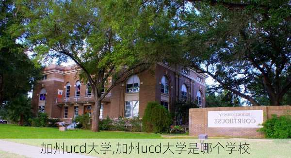 加州ucd大学,加州ucd大学是哪个学校