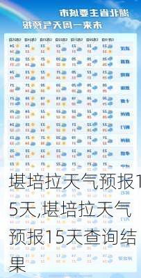 堪培拉天气预报15天,堪培拉天气预报15天查询结果