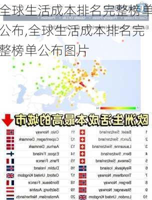 全球生活成本排名完整榜单公布,全球生活成本排名完整榜单公布图片