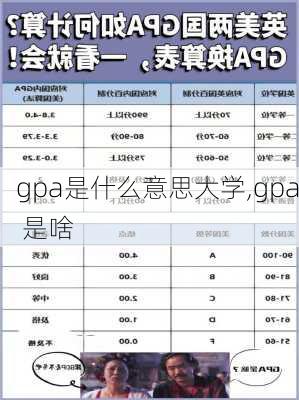 gpa是什么意思大学,gpa 是啥