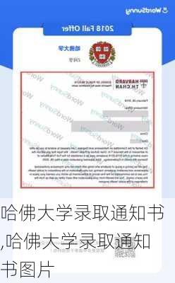 哈佛大学录取通知书,哈佛大学录取通知书图片