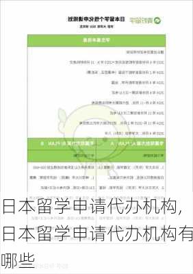 日本留学申请代办机构,日本留学申请代办机构有哪些